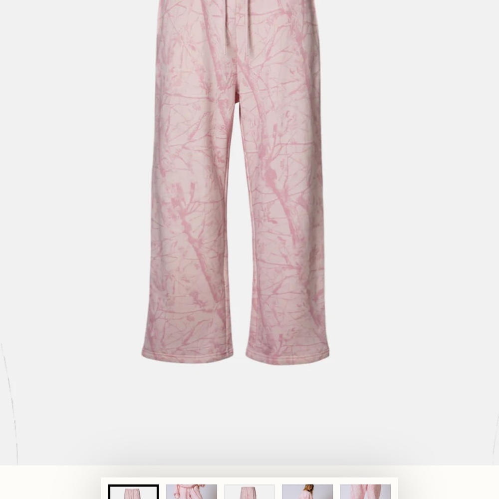 Dairy Boy Camo Pink Wide-Leg Pants SM